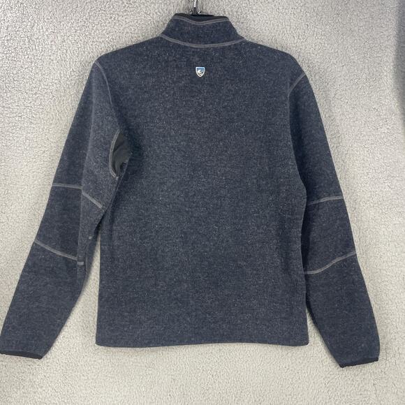 Kuhl Sweater Mens Medium Gray Thermokore Wool Blend Pullover Outdoor Hiking - Picture 4 of 15
